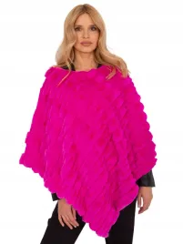 poncho-ponczo-damskie-cieple-futrzane-eleganckie-zimowe