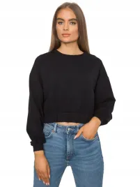 wygodna-bluza-damska-gladka-bawelniana-s-m