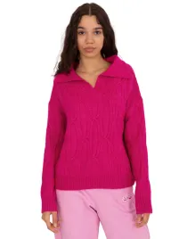 cieply-stylowy-sweter-damski-z-warkoczami-kolnierzyk
