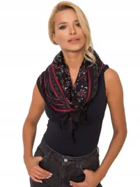 chusta-damska-apaszka-szal-bandana-wzor-roslinny