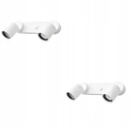 ikea-nymane-lampa-scienna-podwojna-montaz-staly-bialy-zestaw-2-sztuk