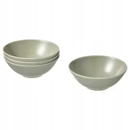 miski-glebokie-zielone-16-cm-kamionka-4-szt-ikea-fargklar-zestaw-komplet