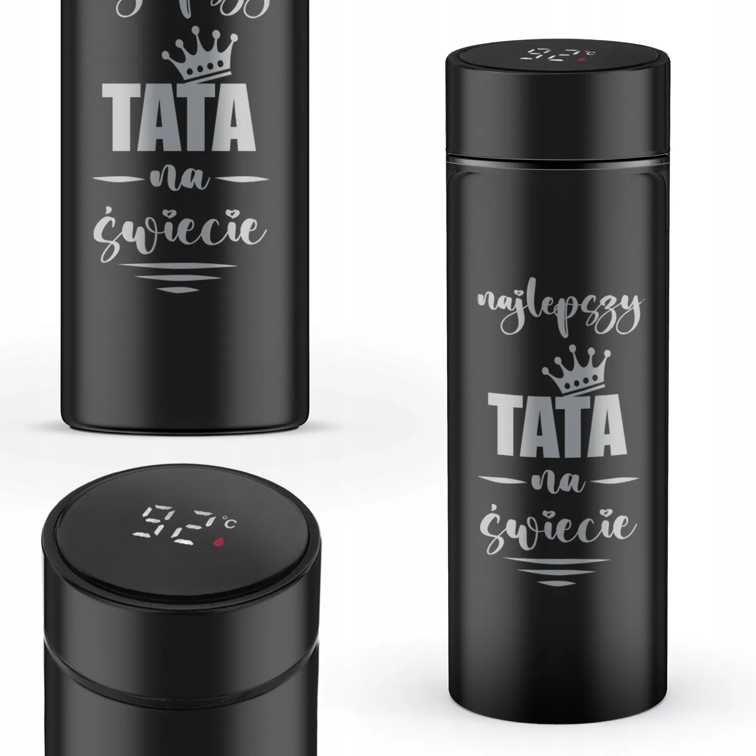 Kubek Termiczny na Kawę z Grawerem Termos Prezent Dzień Ojca dla Taty