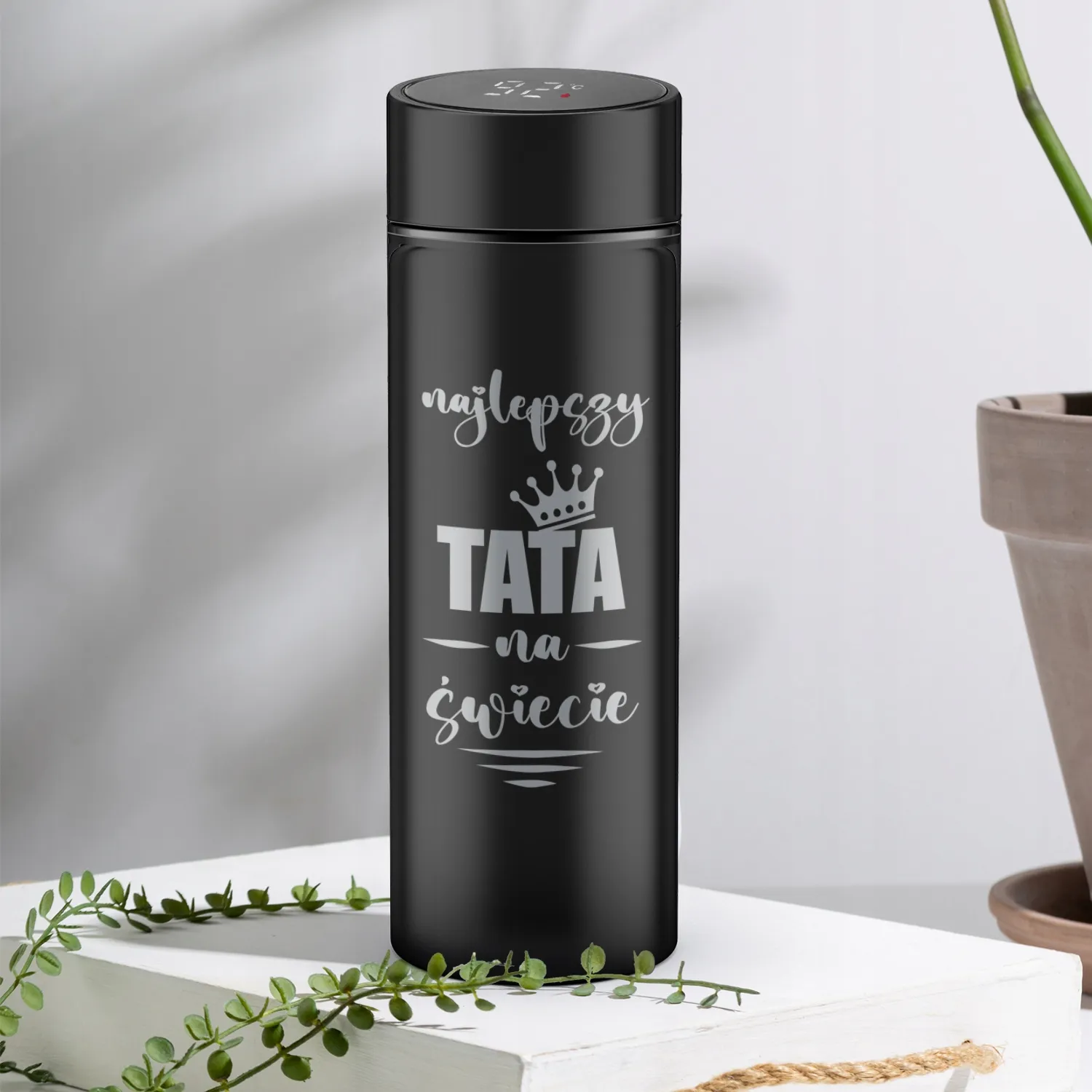 Kubek Termiczny na Kawę z Grawerem Termos Prezent Dzień Ojca dla Taty