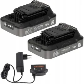 black-decker-2x-akumulator-18v-20ah-powerconnect-bdl2018s-ladowarka