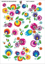 papier-decoupage-lowicki-folk-ludowy