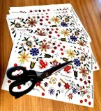 papier-decoupage-kociewskie-hafty-garnysz-stan-nowy