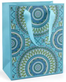 torebka-podarunkowa-folk-niebieska-18x23