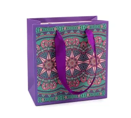 torebka-podarunkowa-folk-fioletowa-14x15