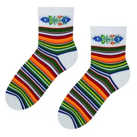 skarpetki-lowickie-w-paski-z-kwiatami-35-37