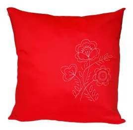 poszewka-satyna-pure-haft-kujawski-na-czerwonym-tle