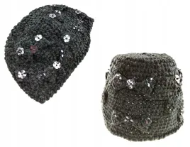 czarna-pleciona-czapka-z-cekinami-obwod-46-50cm