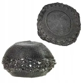 tkany-czarny-beret-o-235-cm-glebokosc-16-cm