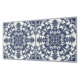 naklejany-panel-winylowy-do-przedpokoju-wzor-kwiatowy-z-liscmi-100x50-cm
