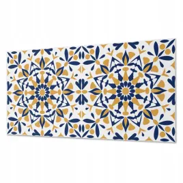 panel-z-nadrukiem-winylowy-samoprzylepny-wzor-kwiatowy-w-symetrii-100x50-cm