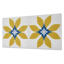 naklejany-panel-winylowy-do-przedpokoju-kwiatowy-wzor-z-liscmi-120x60-cm
