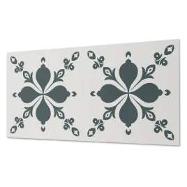 winylowy-panel-z-grafika-do-lazienki-ornamentalny-wzor-z-liscmi-100x50-cm