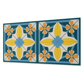 winylowy-panel-z-grafika-do-lazienki-kwiatowy-wzor-geometryczny-100x50-cm