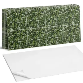dekoracyjne-kafelki-winylowe-scienne-kwiatowy-wzor-z-liscmi-6szt-60x30-cm