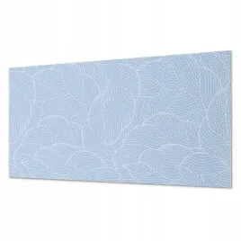 winylowy-panel-scienny-z-nadrukiem-do-jadalni-wzor-lisci-w-falach-120x60-cm