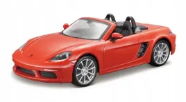 porsche-718-boxster-orange-1-24-bburago
