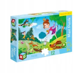 maxi-puzzle-12-pieski