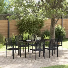 zestaw-obiadowy-do-ogrodu-7-elementow-czarny-rattan-pvc