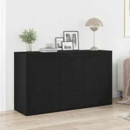 kredens-czarny-dab-drewno-inzynieryjne-120-x-36-x-69-cm