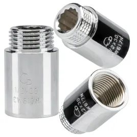 przedluzka-wydluzka-mosiezna-chromowana-gwint-wz-1-2-cala-dn15-30mm-3-cm