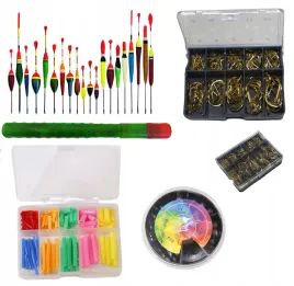 zestaw-splawikow-z-balsy-20-szt-tuba-olow-gumki-haczyki-100-szt