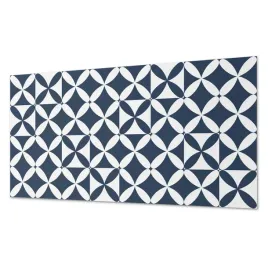 naklejany-panel-winylowy-do-przedpokoju-geometryczny-wzor-kwiatow-100x50-cm