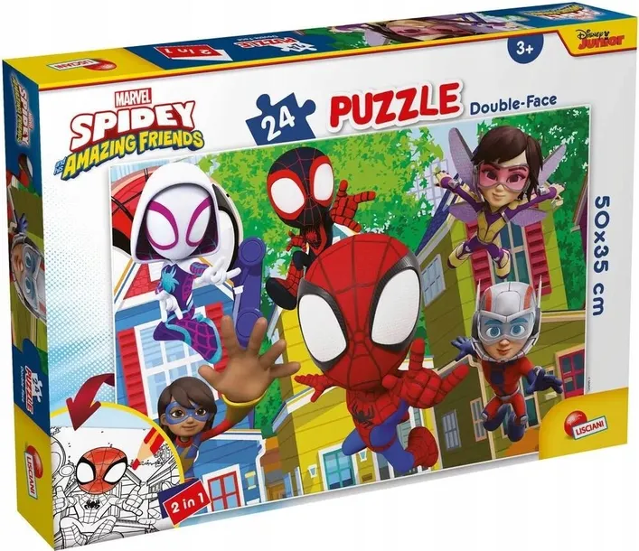 puzzle-dwustronne-plus-spidey-it-s-a-team