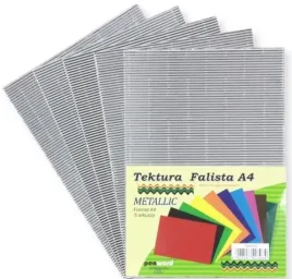 tektura-a4-falista-metallic-srebrna-5szt