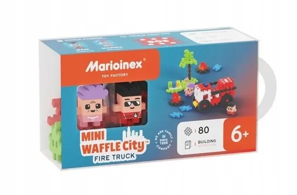 klocki-mini-waffle-80-elementow-straz-pozarna