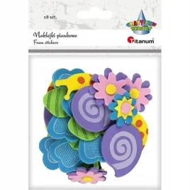 naklejki-piankowe-3d-kwiaty-motyle-slimaki-18szt