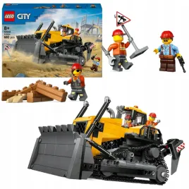 lego-city-60466-zolty-buldozer-miasto-spychacz