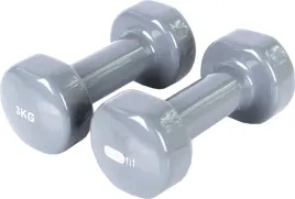 hantle-hantelki-winylowe-ciezarki-do-cwiczen-profit-szare-2x3-kg