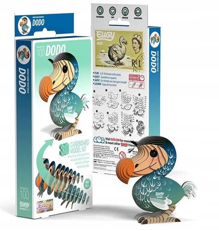 ptak-dodo-eugy-eko-ukladanka-3d