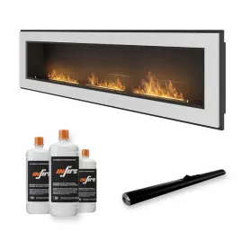 biokominek-wiszacy-do-zabudowy-frame-1800-bialy-z-szyba-simplefire