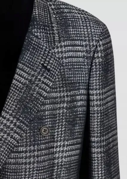emporio-armani-check-blazer-50-stan-nowy