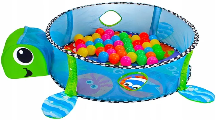 mata-edukacyjna-2w1-suchy-basen-pilki-dla-niemowlat-zolw-plec-unisex