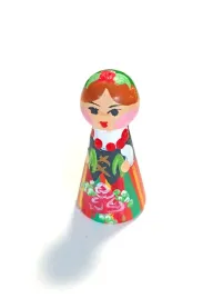 drewniana-laleczka-folk-ludowy-paski-mini