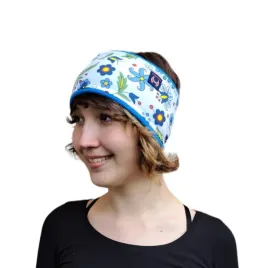 opaska-na-glowe-ocieplana-folk-kaszubski-bialy-i-niebieski