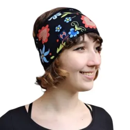 opaska-na-glowe-ocieplana-folk-kaszubski-czarny