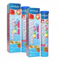 activlab-electrovit-junior-truskawka-tabletki-musujace-20-sztuk-x-2