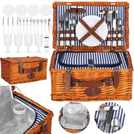 kosz-piknikowy-z-wyposazeniem-termiczny-42x27x20-cm-wiklinowy-brazowy