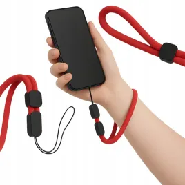smycz-do-telefonu-uchwyt-zawieszka-na-nadgarstek-czerwona-uniwersalna-22cm