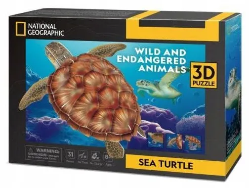 puzzle-3d-zolw-morski-cubic-fun