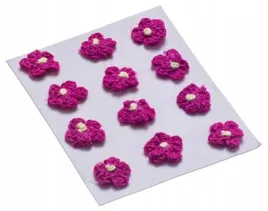 kwiatki-dekoracyjne-18mm-ciemny-rozowy-12szt