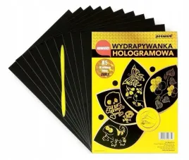 wydrapywanka-hologramowa-a5-zlota